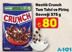 NESTLÉ CRUNCH TAM TAHIL VE PİRİNÇ GEVREĞİ 375 G
